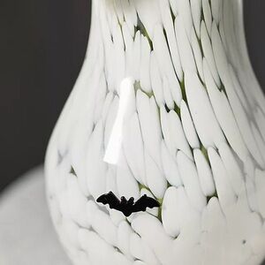 Anthropologie The Spooky Icon Confetti Glass Vase"